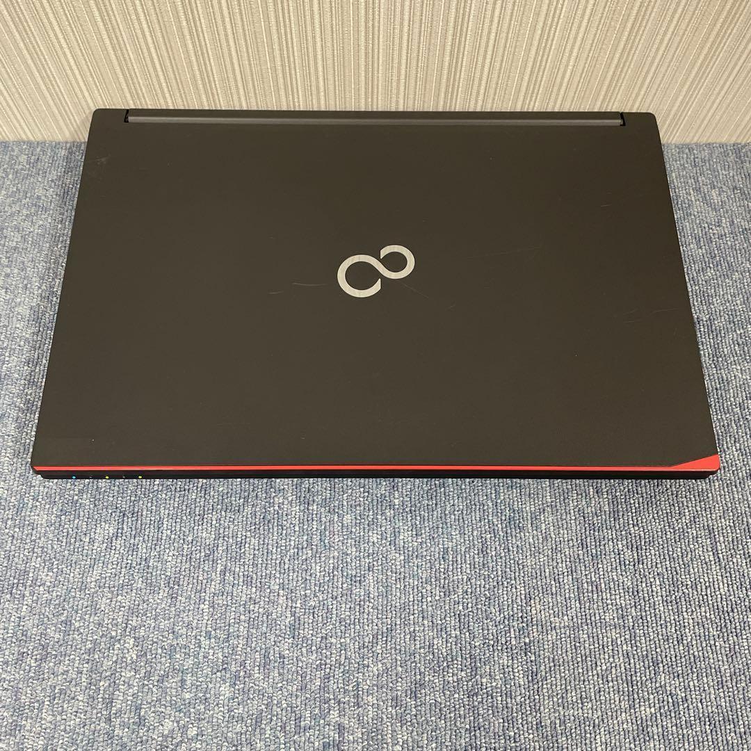 富士通　ノートパソコン　Windows11オフィス付き　爆速SSD　初期設定済み