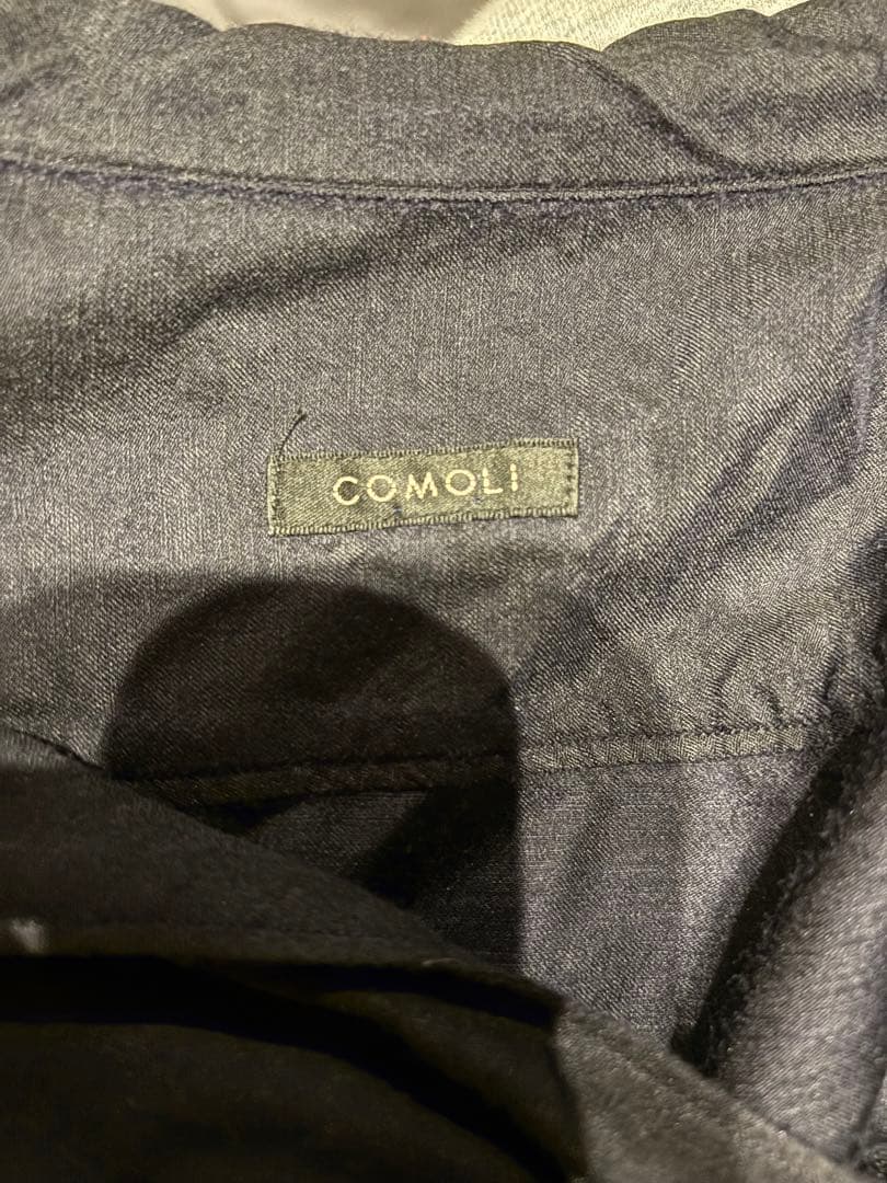 COMOLI ウールシルクスキッパーシャツ サイズ3
