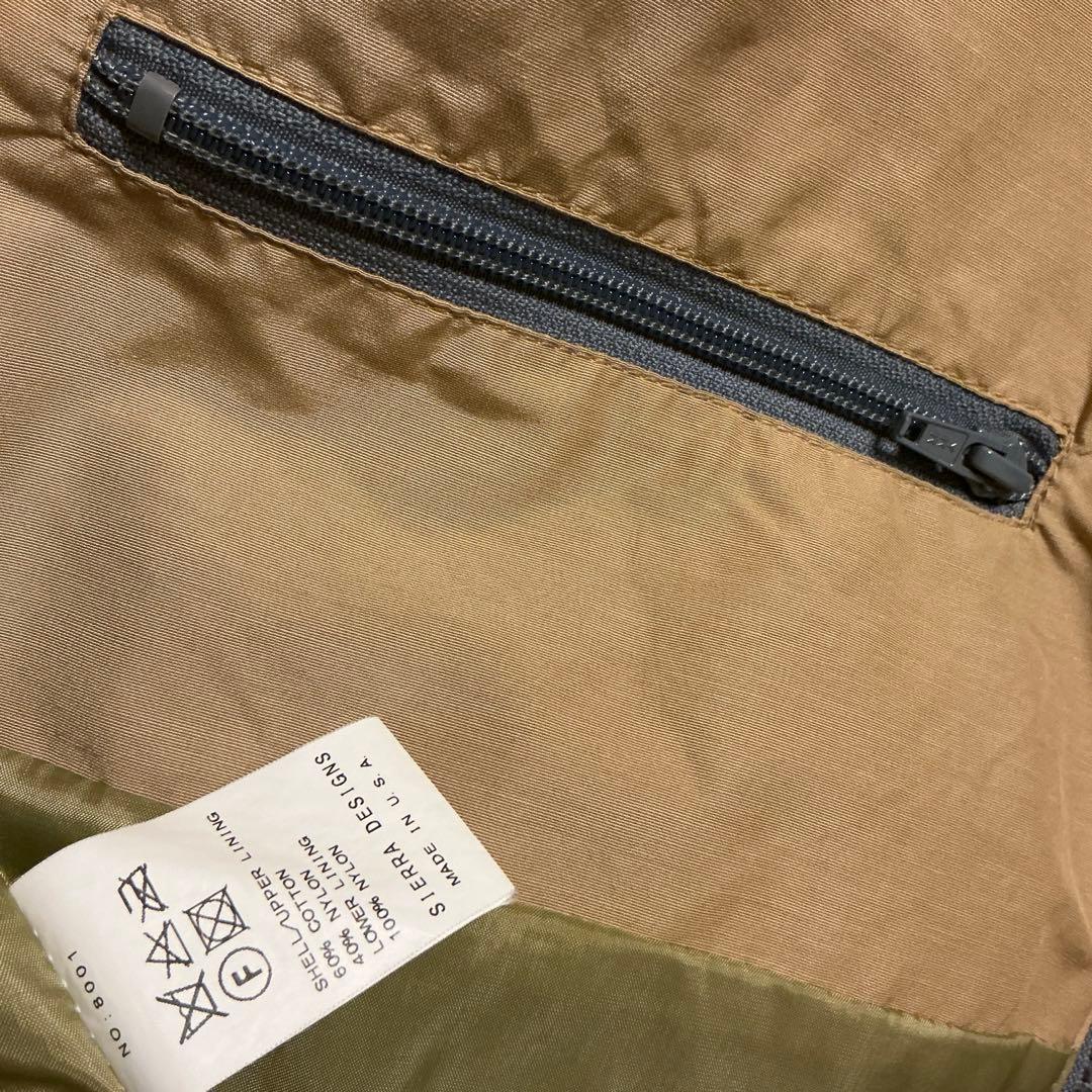 廃番セージUSA製60/40ショートパーカーSシェラデザイン米国製ロクヨンクロス