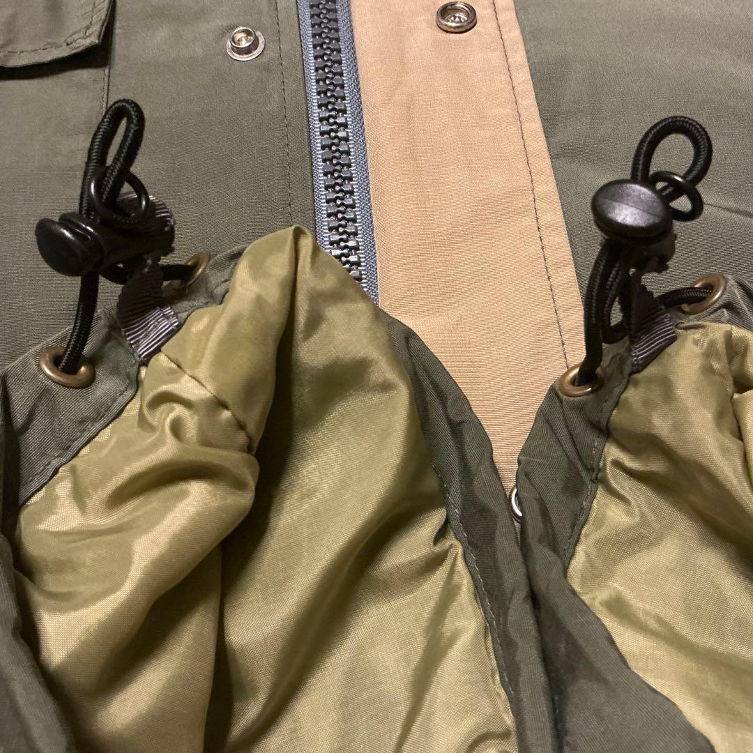 廃番セージUSA製60/40ショートパーカーSシェラデザイン米国製ロクヨンクロス