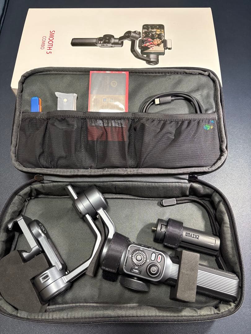 Zhiyun Smooth5 combo 中古美品 スマートフォンジンバル