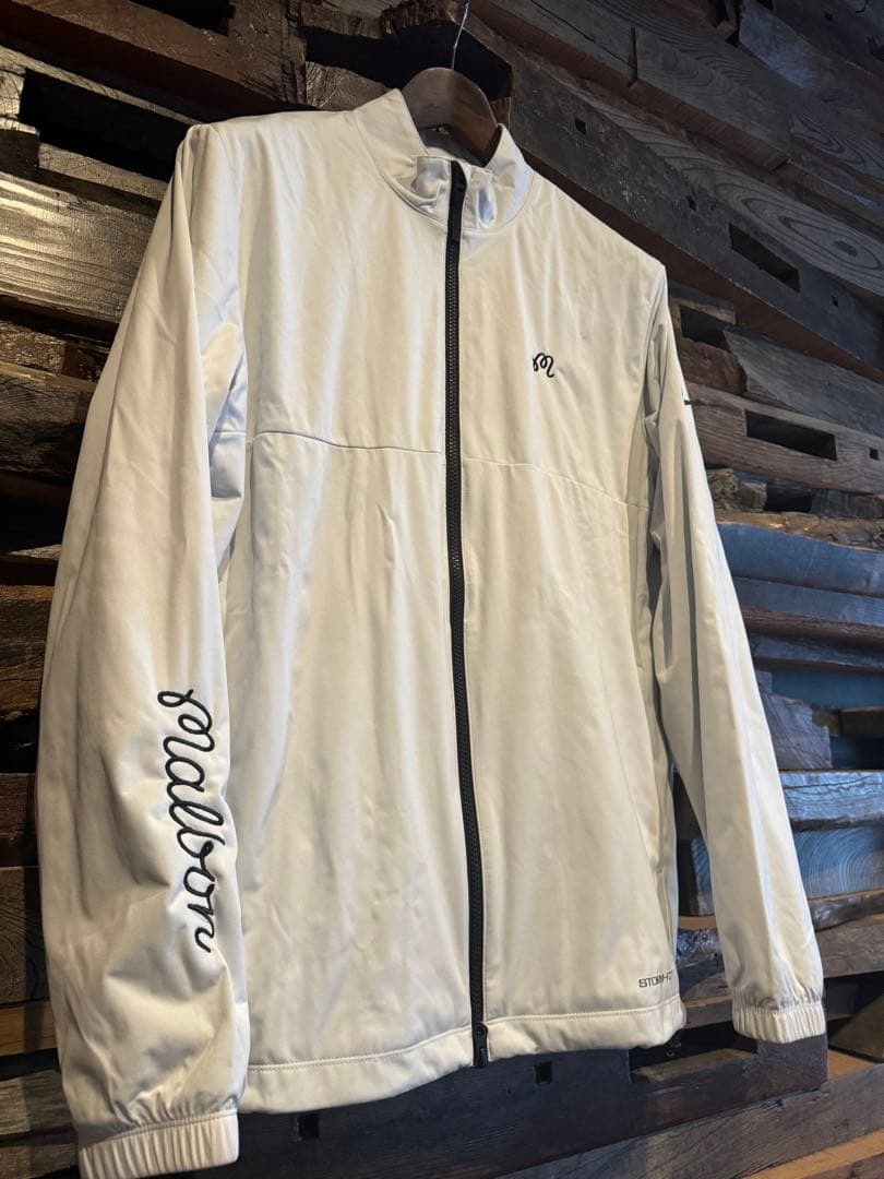 ナイキゴルフ × マルボンゴルフ ジャケット ストームフィット 白 サイズM