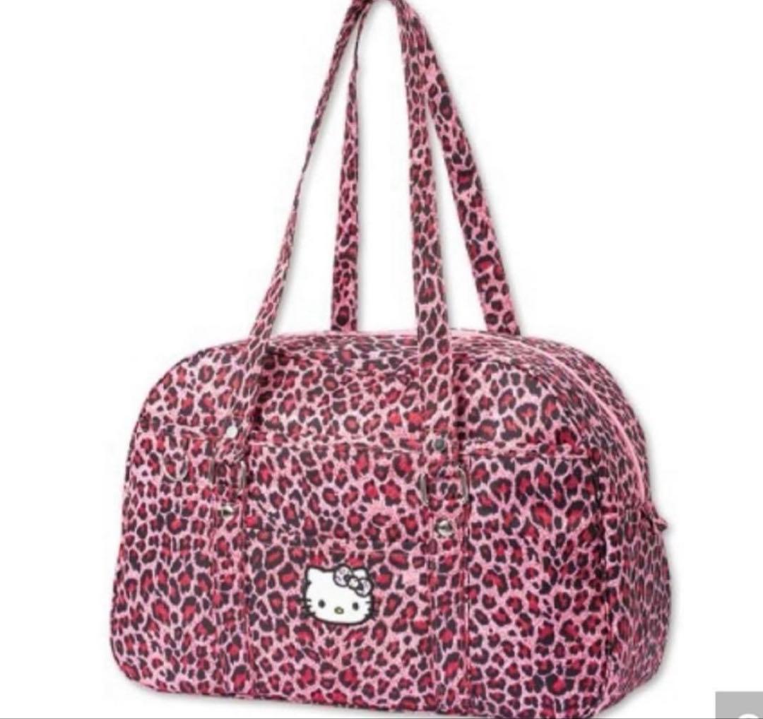 ***様 新品　キティ　ヒョウ柄　ボストンバッグ　豹柄　HELLO KITTY