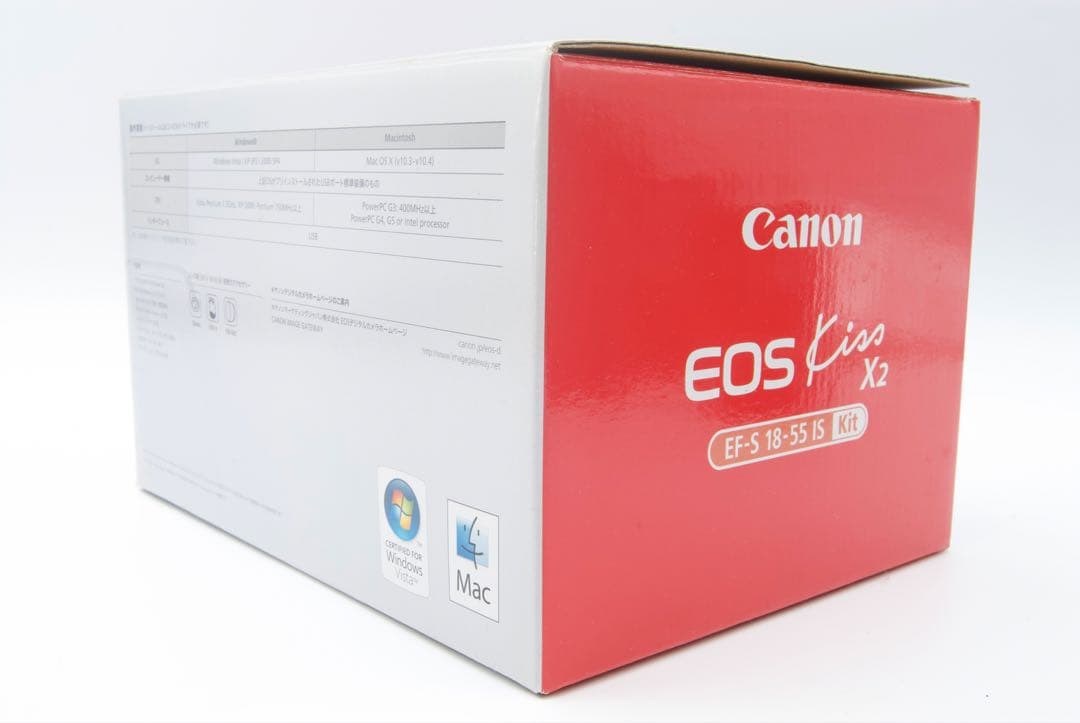 【元箱付】Canon EOS Kiss X2 標準レンズキット スマホ転送