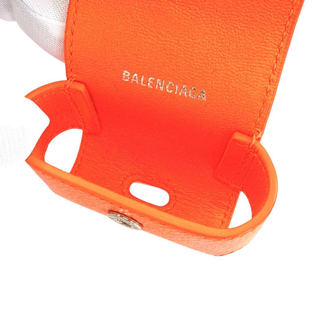 希少色 バレンシアガ AirPods Pro ケース エアポッズプロ オレンジ