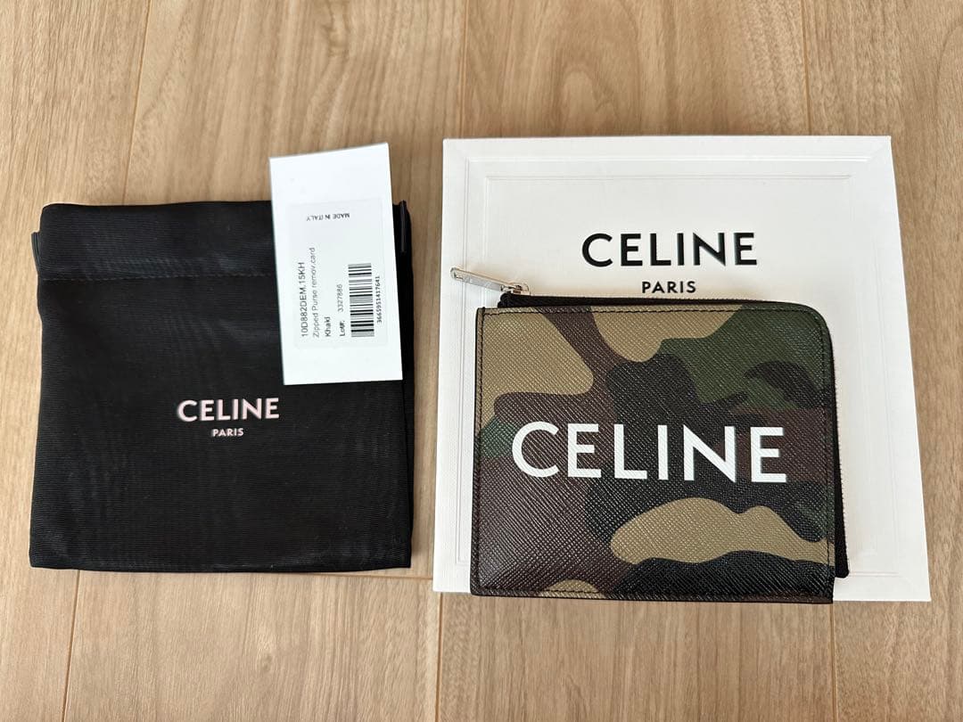 新品未使用 CELINE セリーヌ カモフラ カードホルダー＆ケース 財布