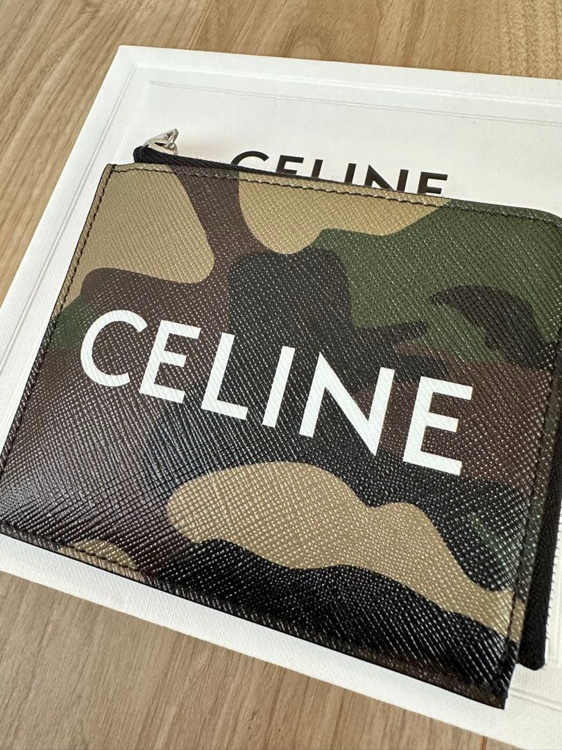 新品未使用 CELINE セリーヌ カモフラ カードホルダー＆ケース 財布