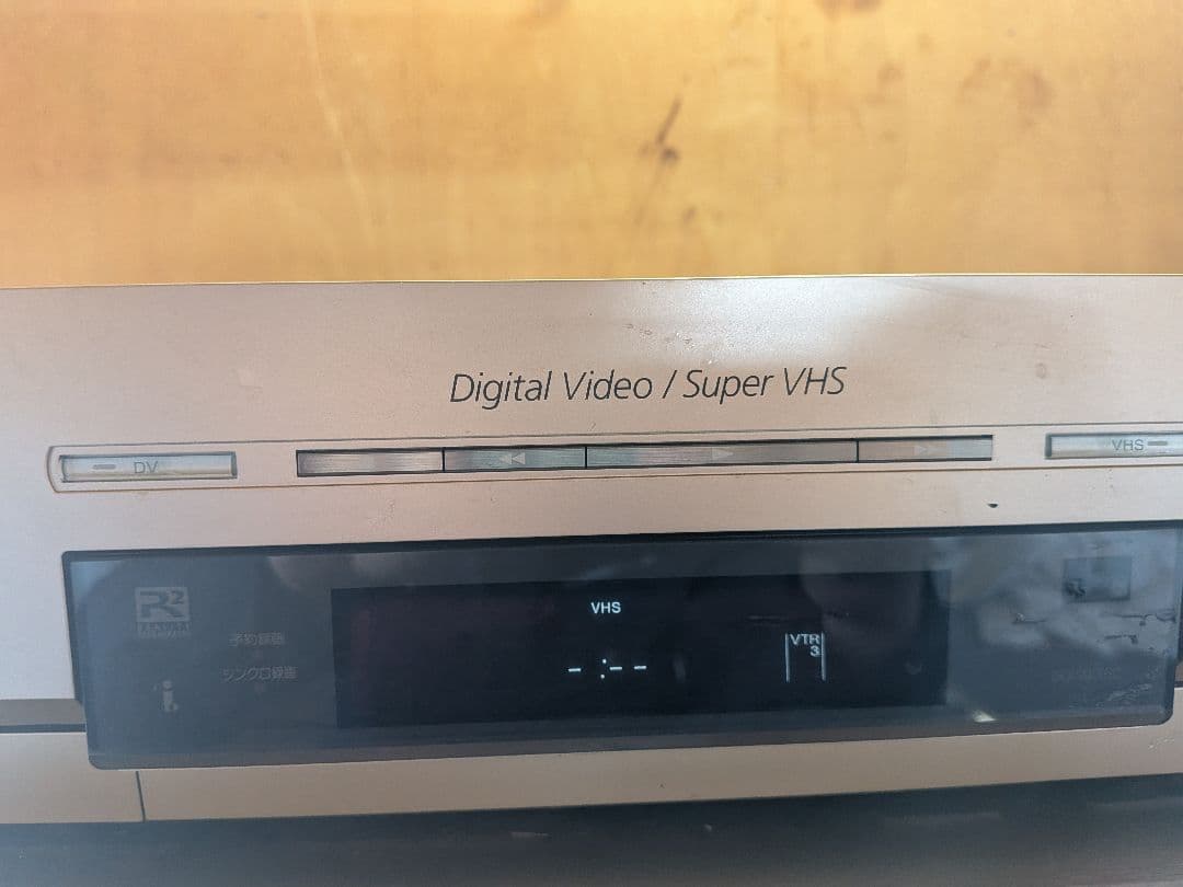SONY WV-DR7 DV/VHS ダブルデッキ 動作品