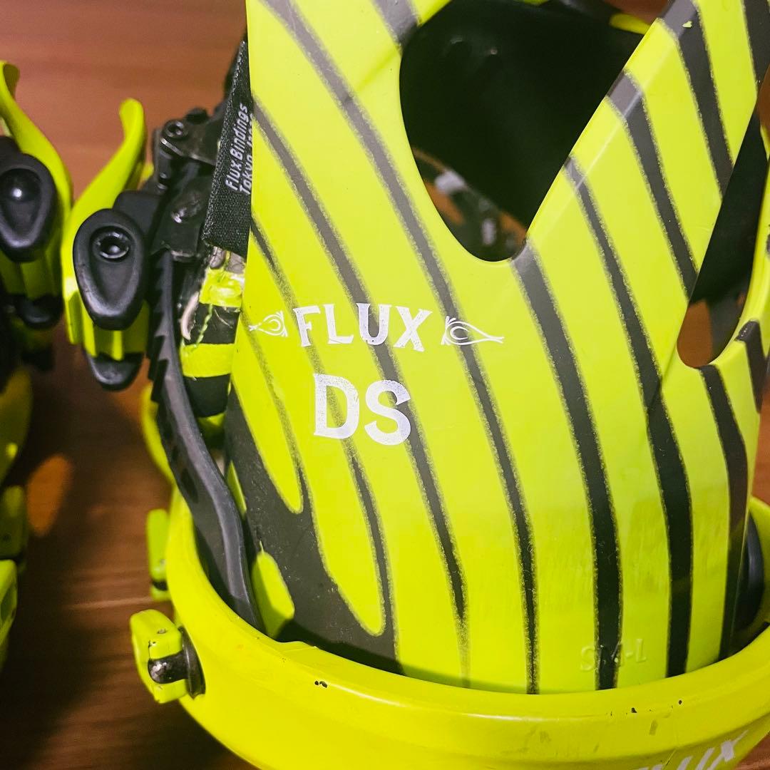 【限定色】FLUX DS スノーボード ビンディング ブラック/グリーン S