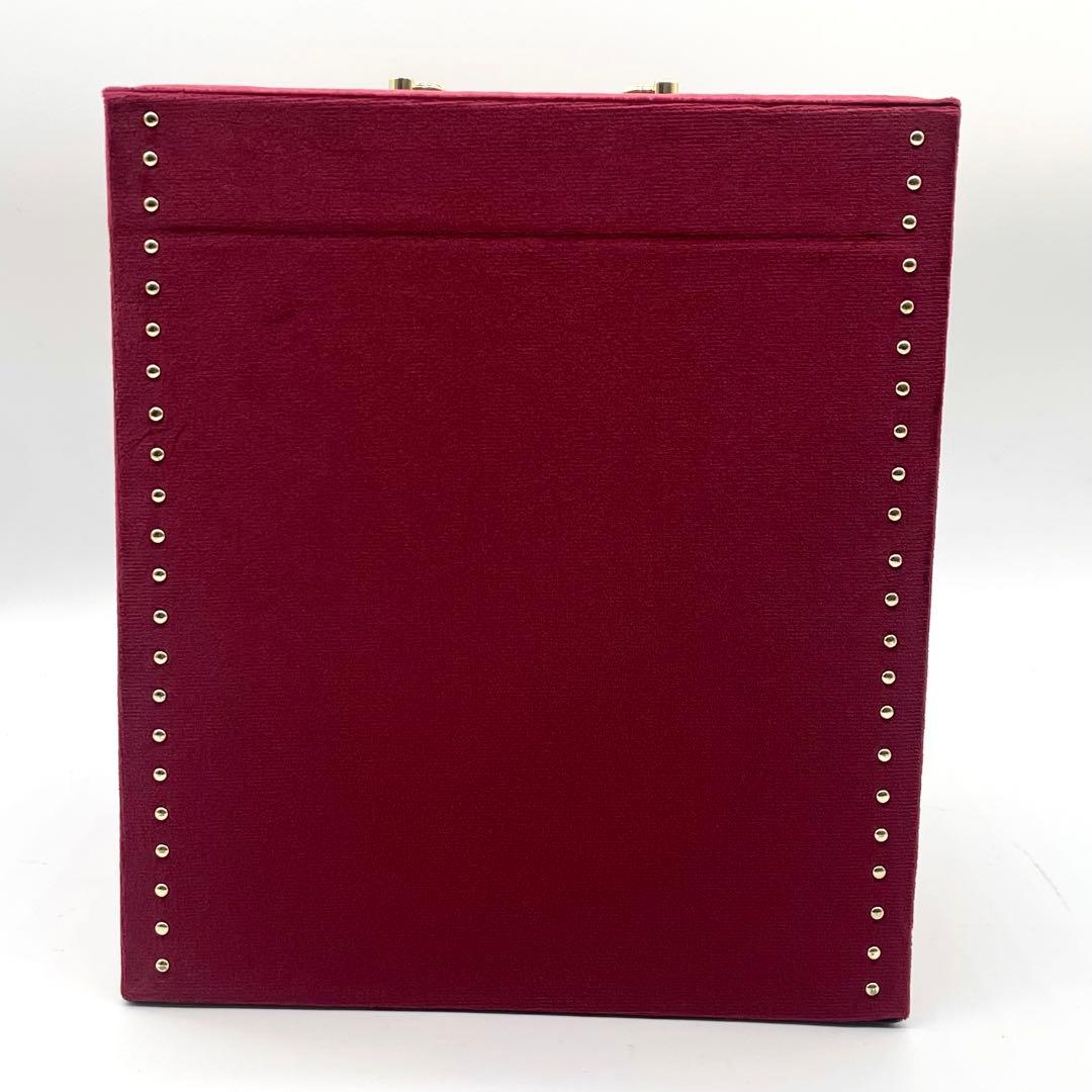 新品未使用✨アナスイ フランフラン ジュエリーボックス バニティ ダークレッド