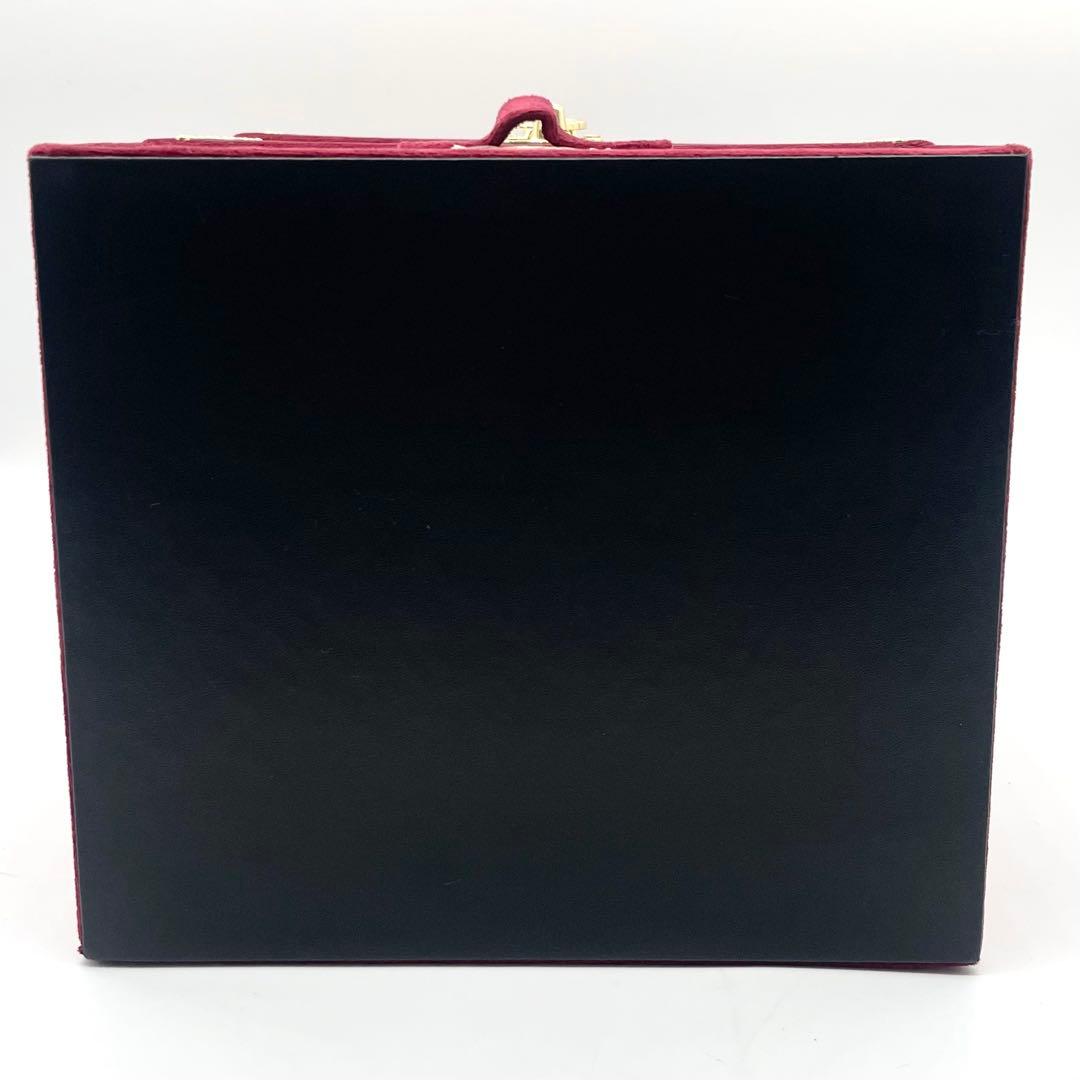 新品未使用✨アナスイ フランフラン ジュエリーボックス バニティ ダークレッド