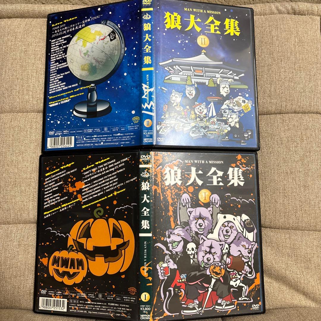 ★マンウィズ　DVD狼大全集I-V Wolf Complete Works Ⅵ