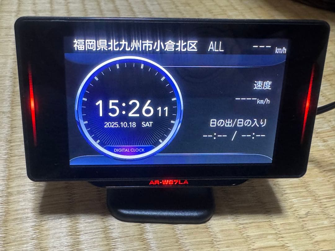 ASSURA AR-W87LA レーダー探知機本体