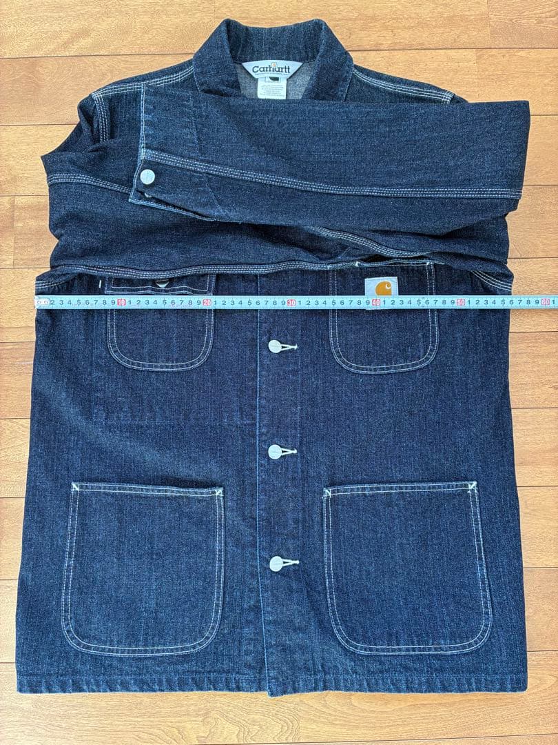 Carhartt カーハート　デニムカバーオール　三角ダク　エドウィン生産　M