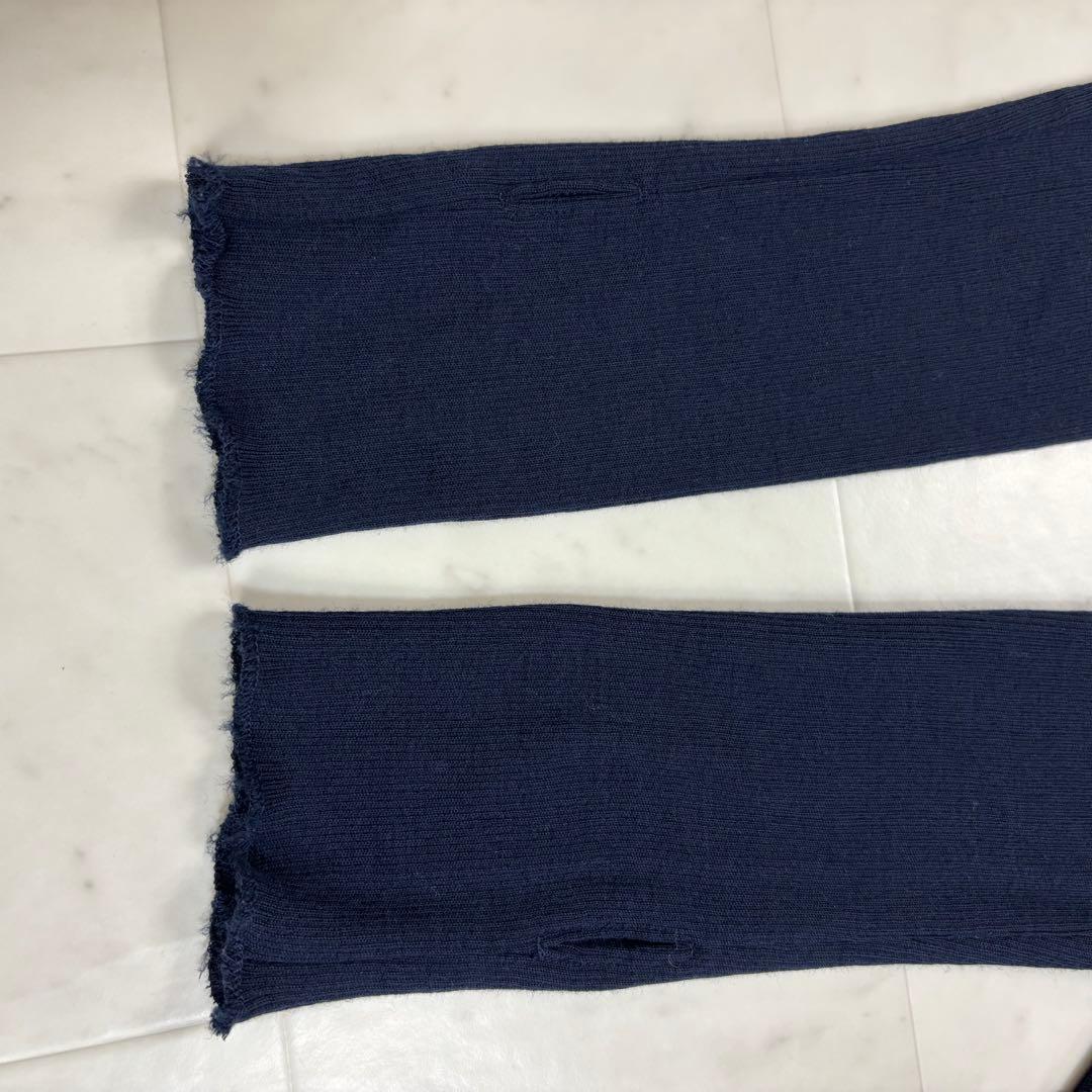 AUA です★美品★23AW rib タートルニット ウール