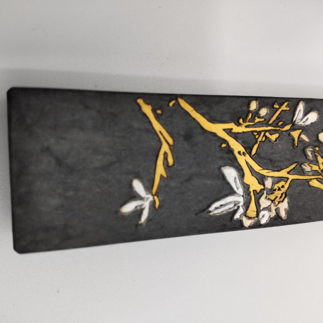 中国書斎墨 上海墨廠出品　鉄斎翁書画宝墨　油煙一〇一　古墨　（国華第一なし）