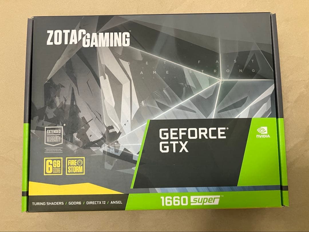 【美品】GEFORCE GTX 1660super(6GB)