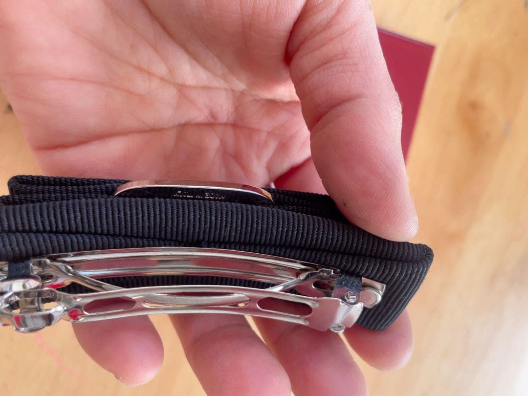 フェラガモ ヴァラ リボン バレッタ ヘアクリップ ヘアアクセサリー ブラック