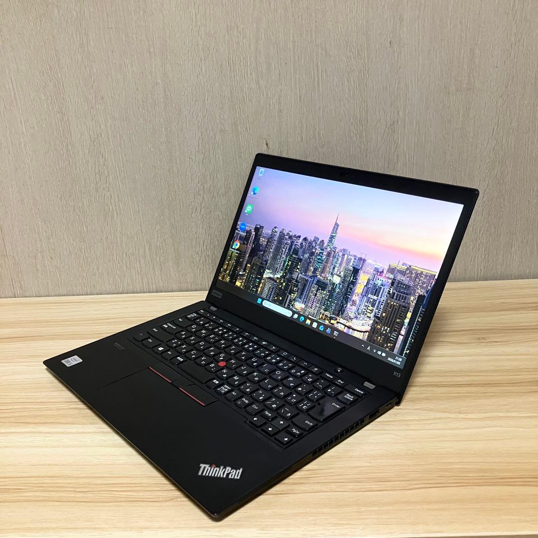 第10世代！Lenovo ThinkPad X13 i5 Windows11搭載
