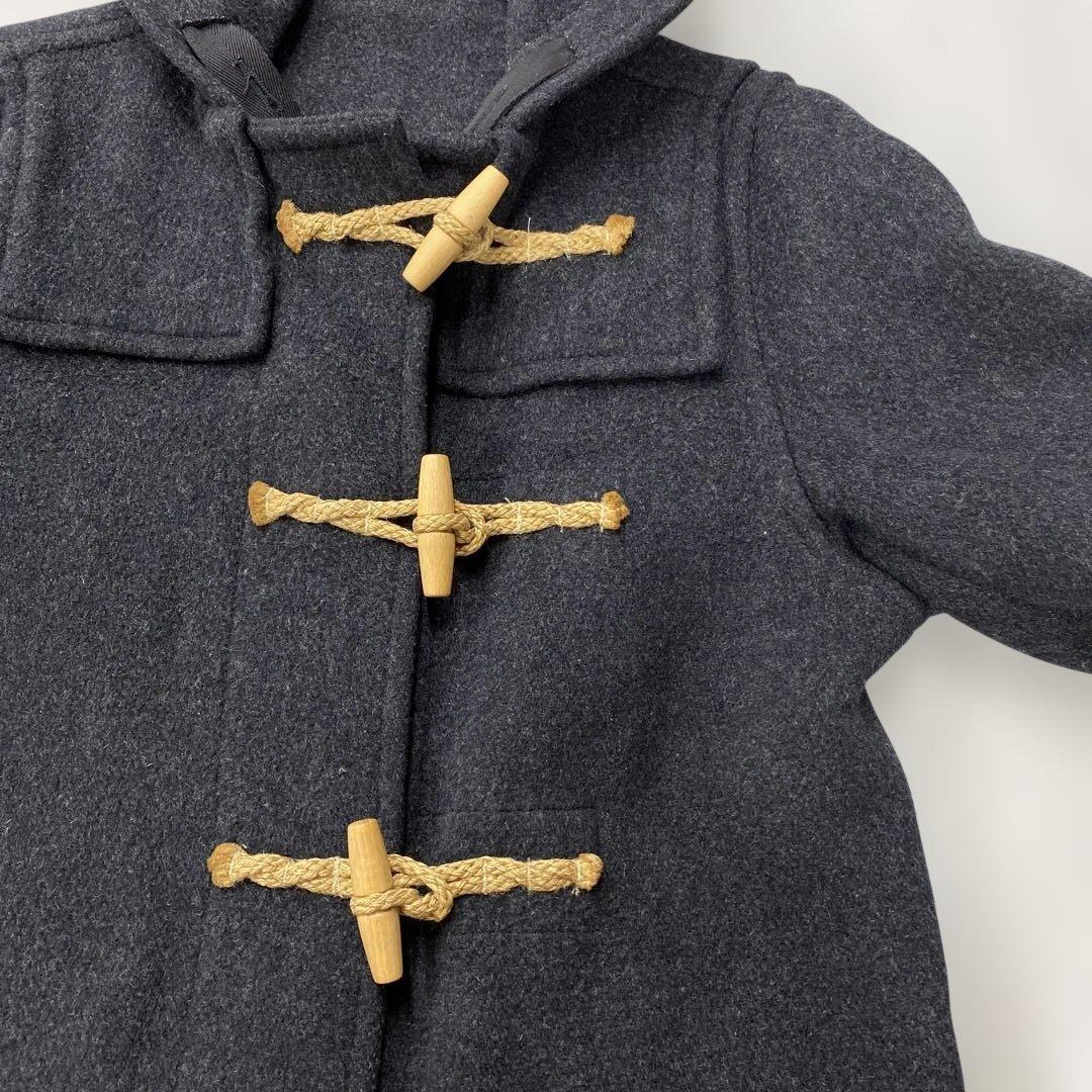 N305◯ 美品 マーガレットハウエル ダッフルコート ロング ダークグレー