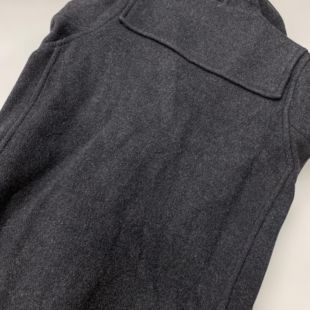 N305◯ 美品 マーガレットハウエル ダッフルコート ロング ダークグレー