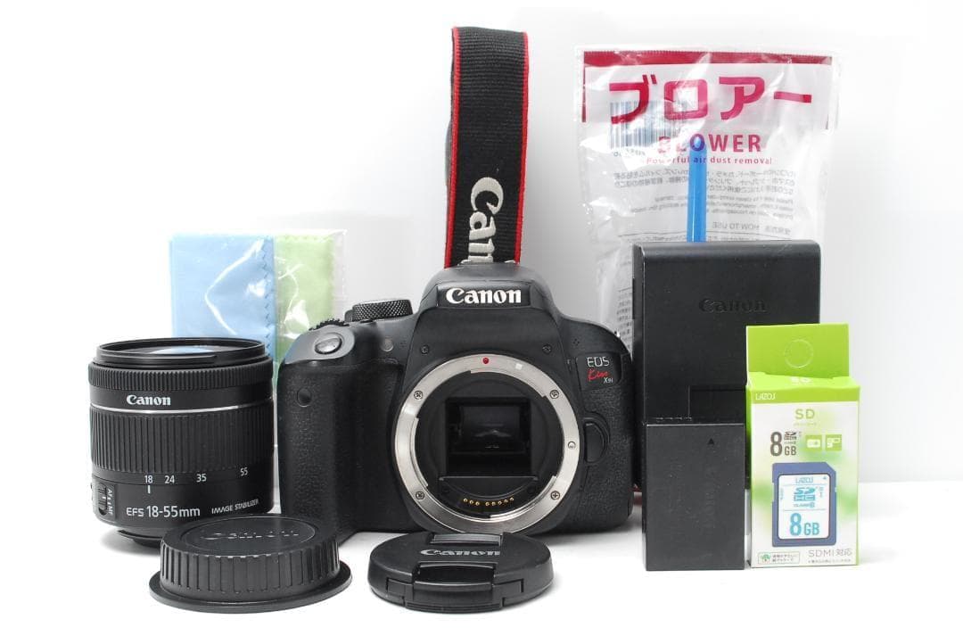 【WiFI搭載　手振れ補正レンズ】Canon Kiss X9i　スマホ転送