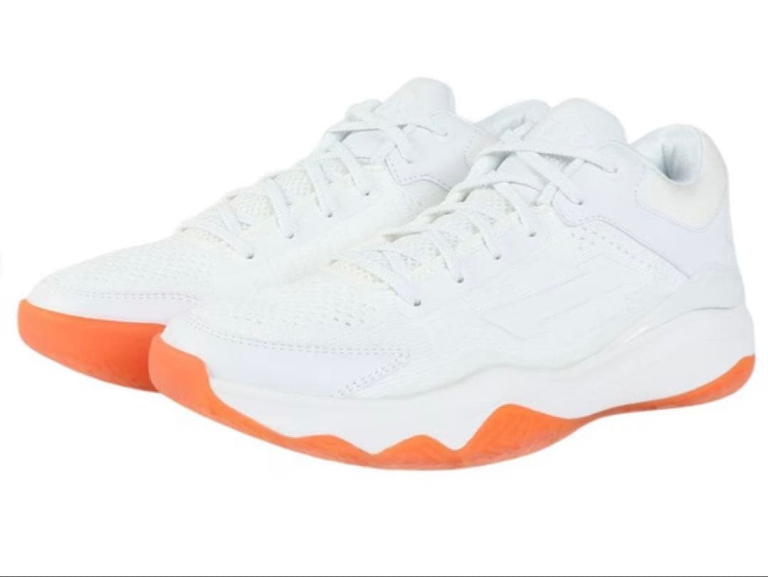 エゴザル　エゴブレイズ ホワイト×オレンジ　27cm