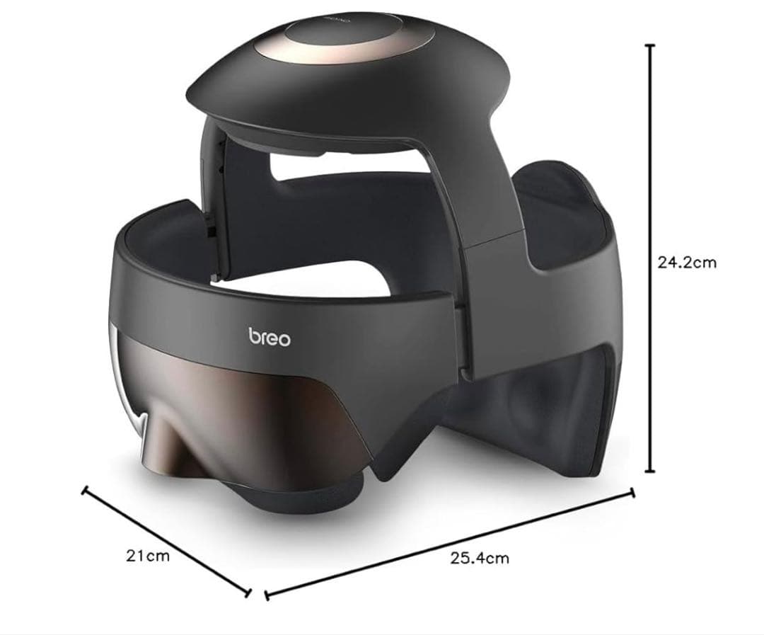 breo ヘッドスパ アイウォーマー iDream5S (柔らかいブラシタイプ)