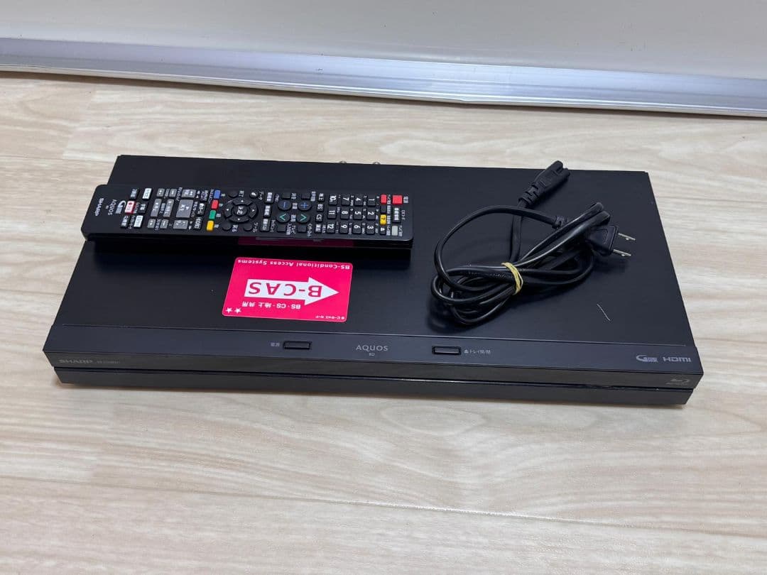 SHARP 2B-c05BW1 2019年製 Blu-rayプレーヤー