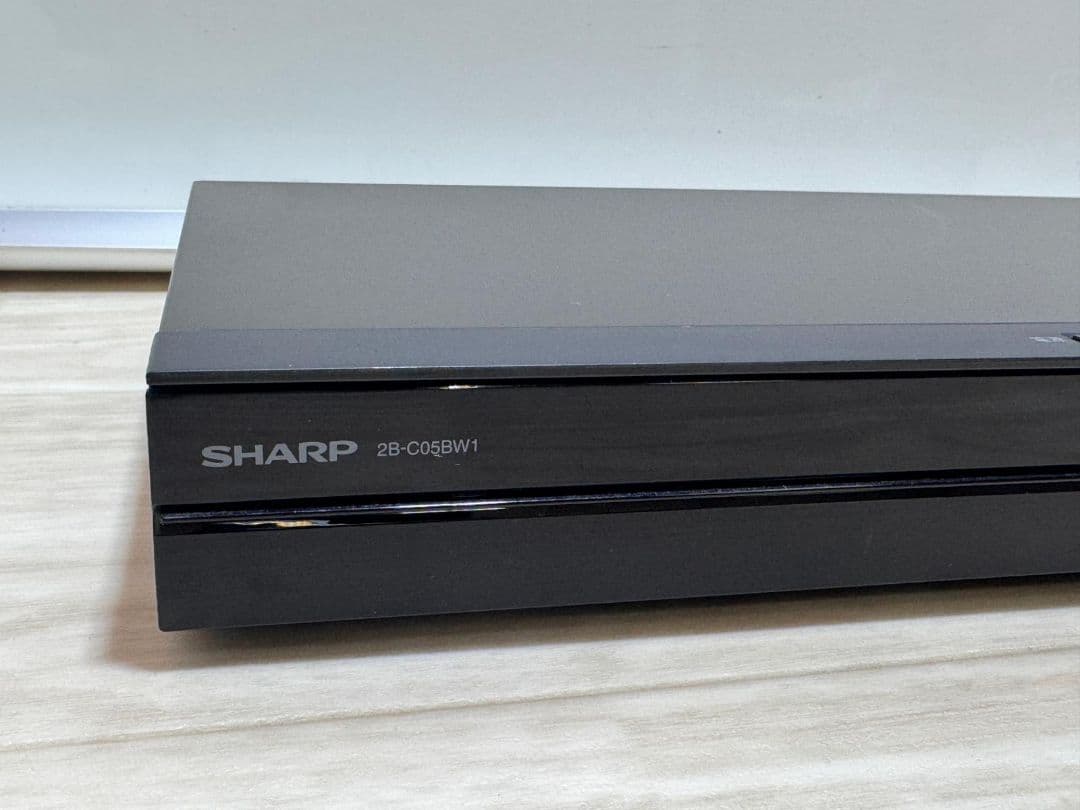 SHARP 2B-c05BW1 2019年製 Blu-rayプレーヤー