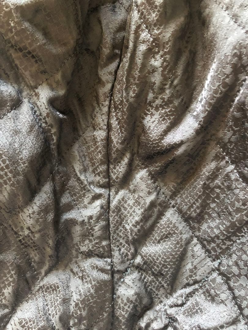 SCHORL 牛革(ハラコ)シングルライダースジャケット