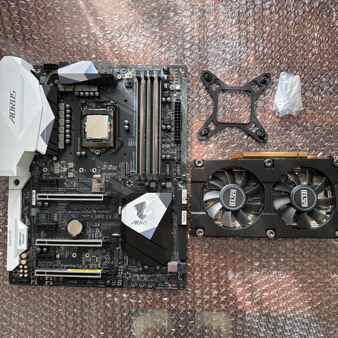 core i7-7700K GA-Z270X-Gaming7 メモリ16GB