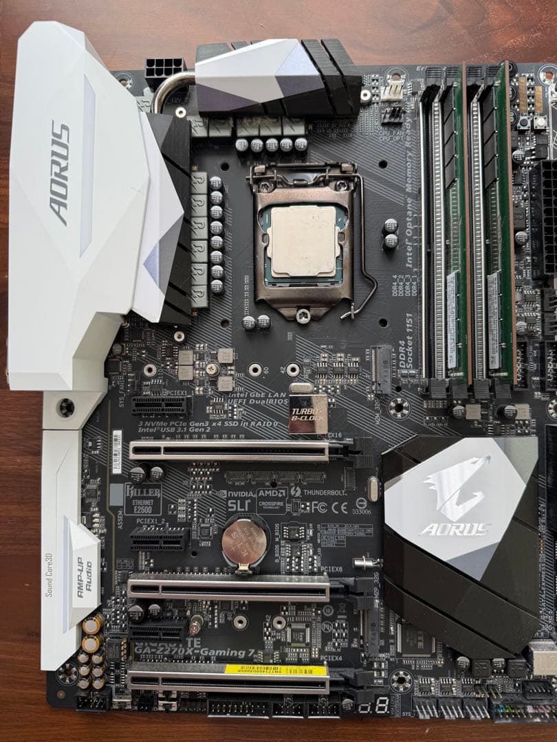 core i7-7700K GA-Z270X-Gaming7 メモリ16GB