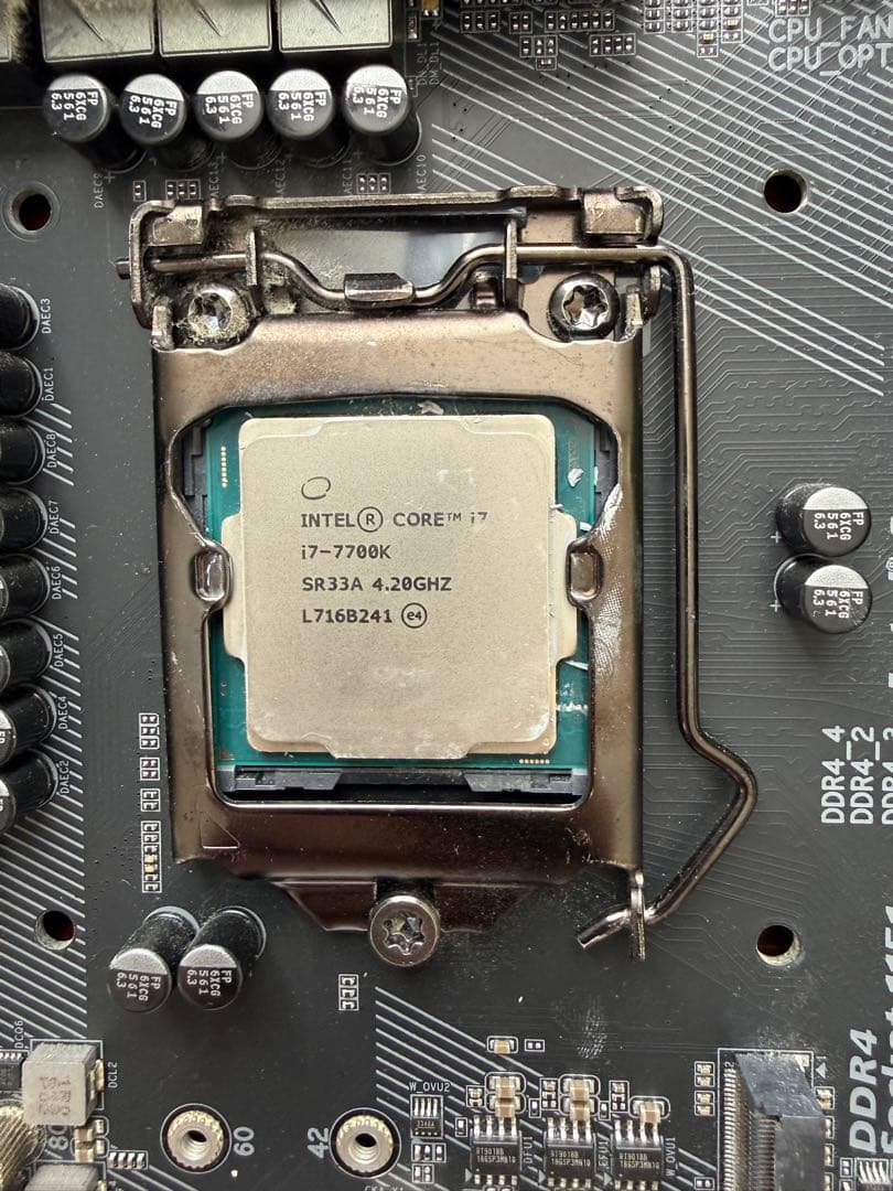 core i7-7700K GA-Z270X-Gaming7 メモリ16GB