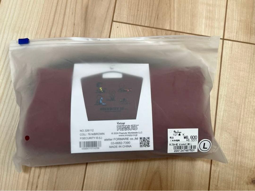 西宮阪急限定　ボールアンドチェーン　スヌーピー　PEANUTS エコバッグL