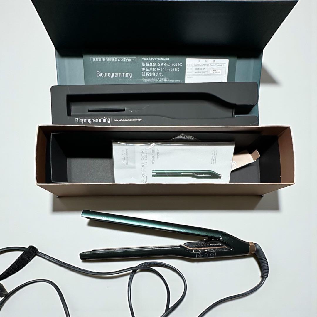 【動作確認済】ヘアビューロン 7D Plus ストレート｜正規品・箱説明書あり