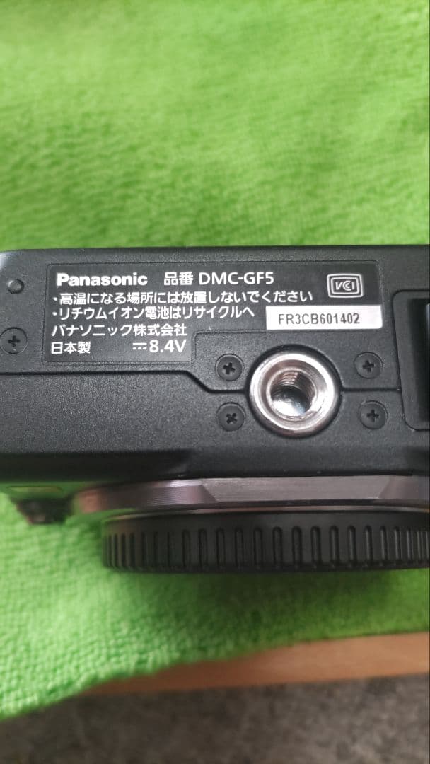 パナソニック　DMC-GF5 完動品　程度良好　ショット数1500 日本製