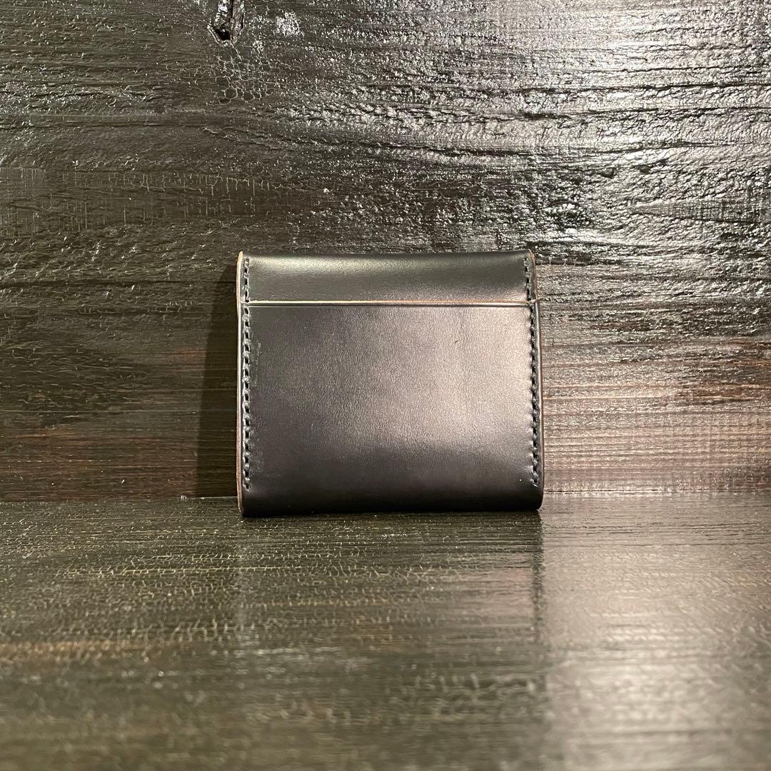 HORWEENクロムエクセル　コンパクトウォレット　シルバー950