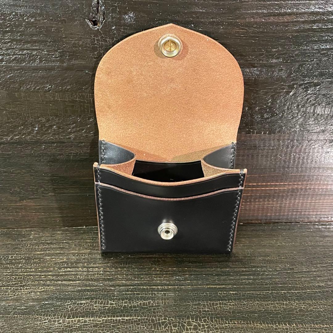 HORWEENクロムエクセル　コンパクトウォレット　シルバー950