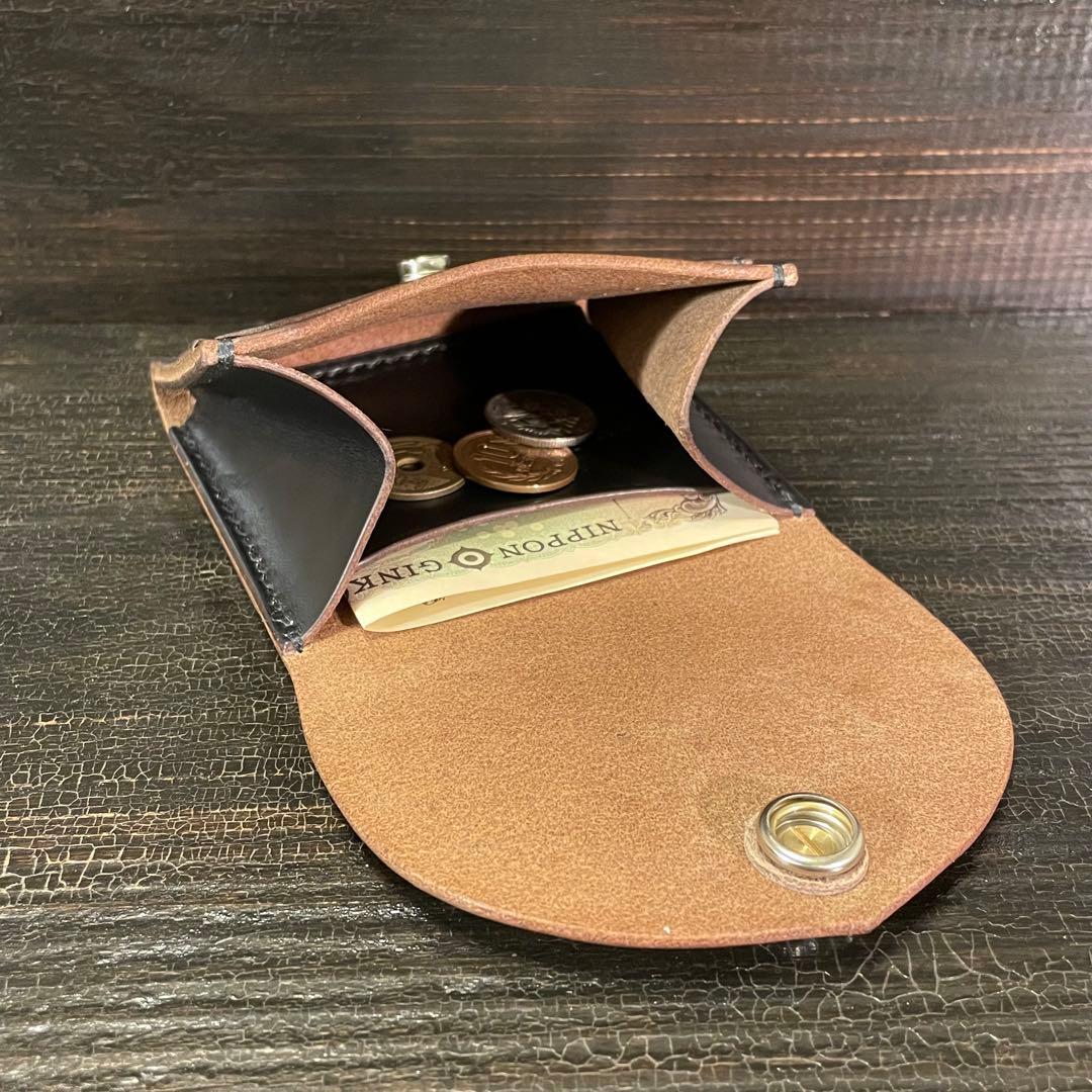 HORWEENクロムエクセル　コンパクトウォレット　シルバー950