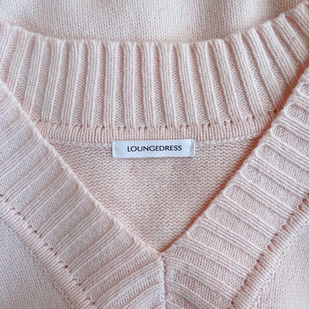 着用2回のみLOUNGEDRESS ウール100Vニット ¥18,700（税込）
