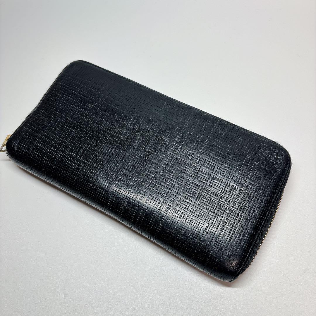 O*T様 LOEWE ロエベ ラウンドジップ ウォレット 長財布 アナグラム レ