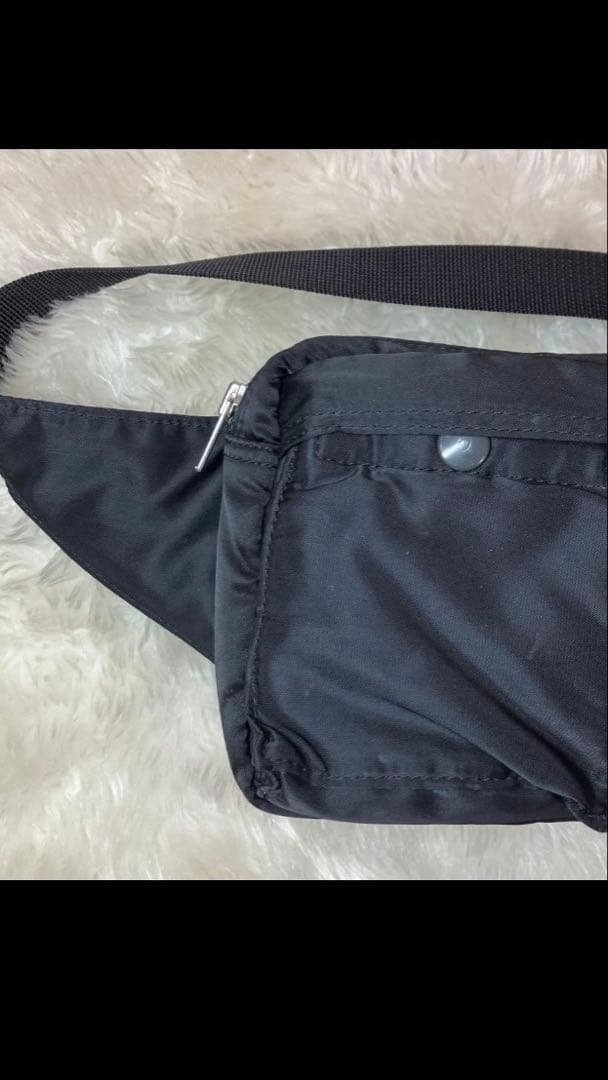 PORTER ポーター　ウエストバック　タンカー 黒　吉田カバン