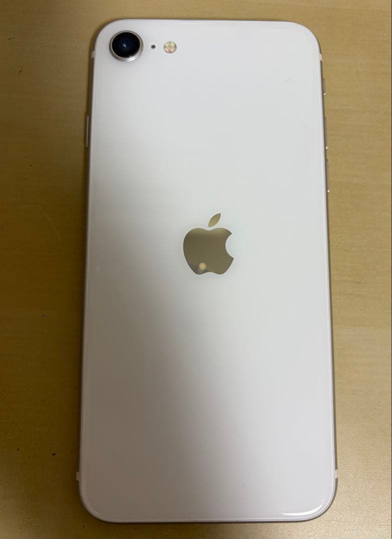 iPhone SE 第2世代 64GB 右下画面割れあり ホワイト