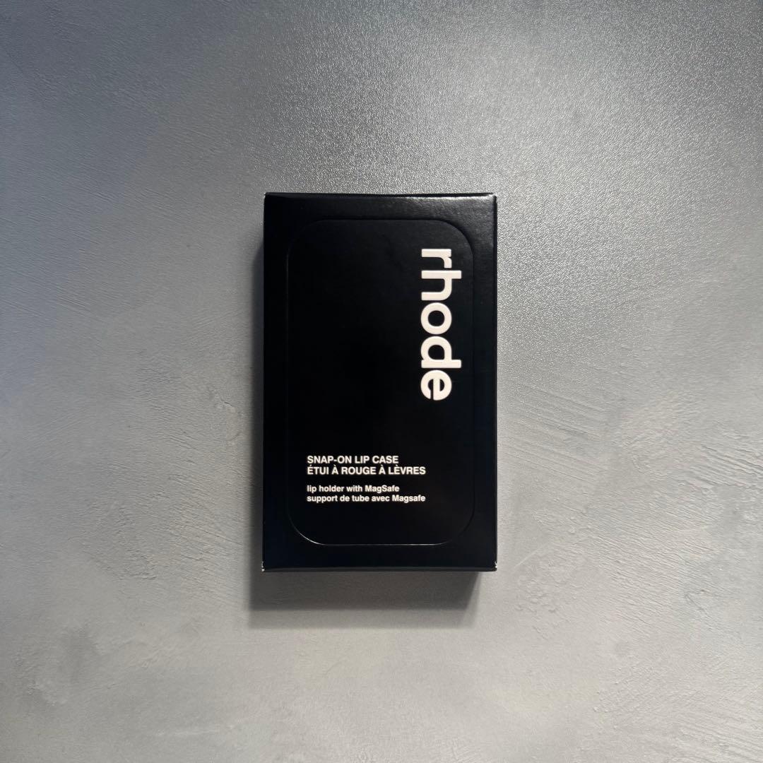 iPhoneアクセサリー rhode snap-on lip case black