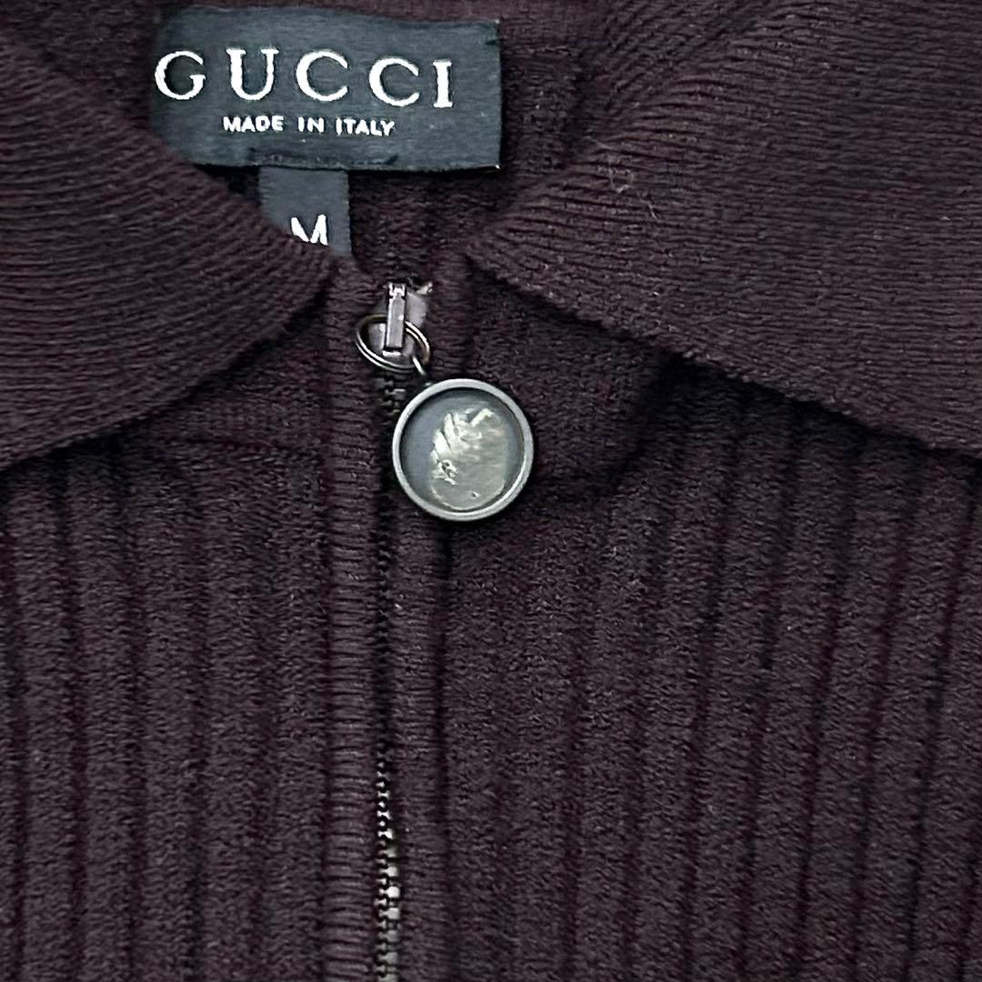 1996FW GUCCI トムフォード期 リブジップニットトップ