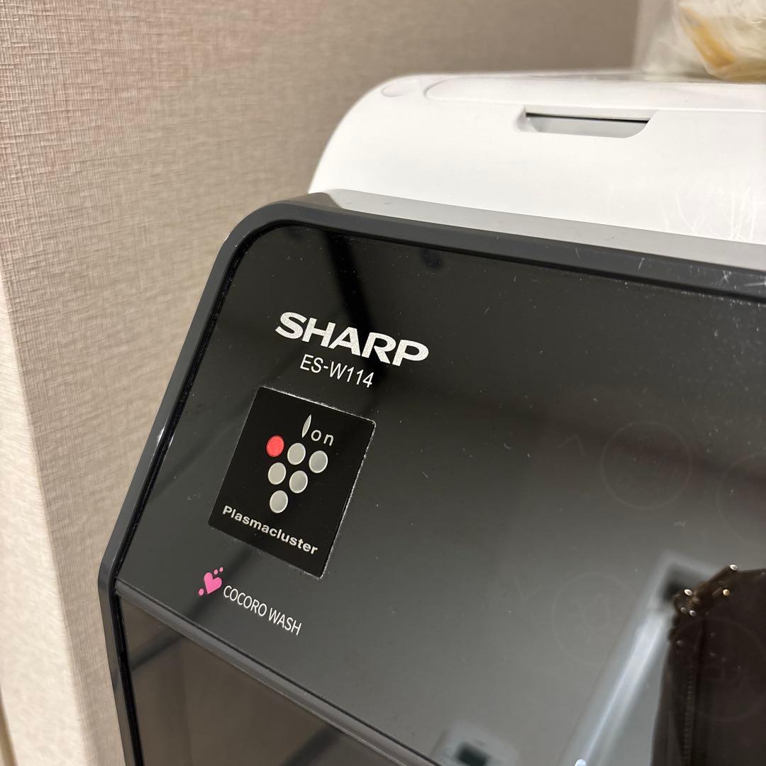 SHARP ES-W114-SL 2022年製 ドラム式洗濯機