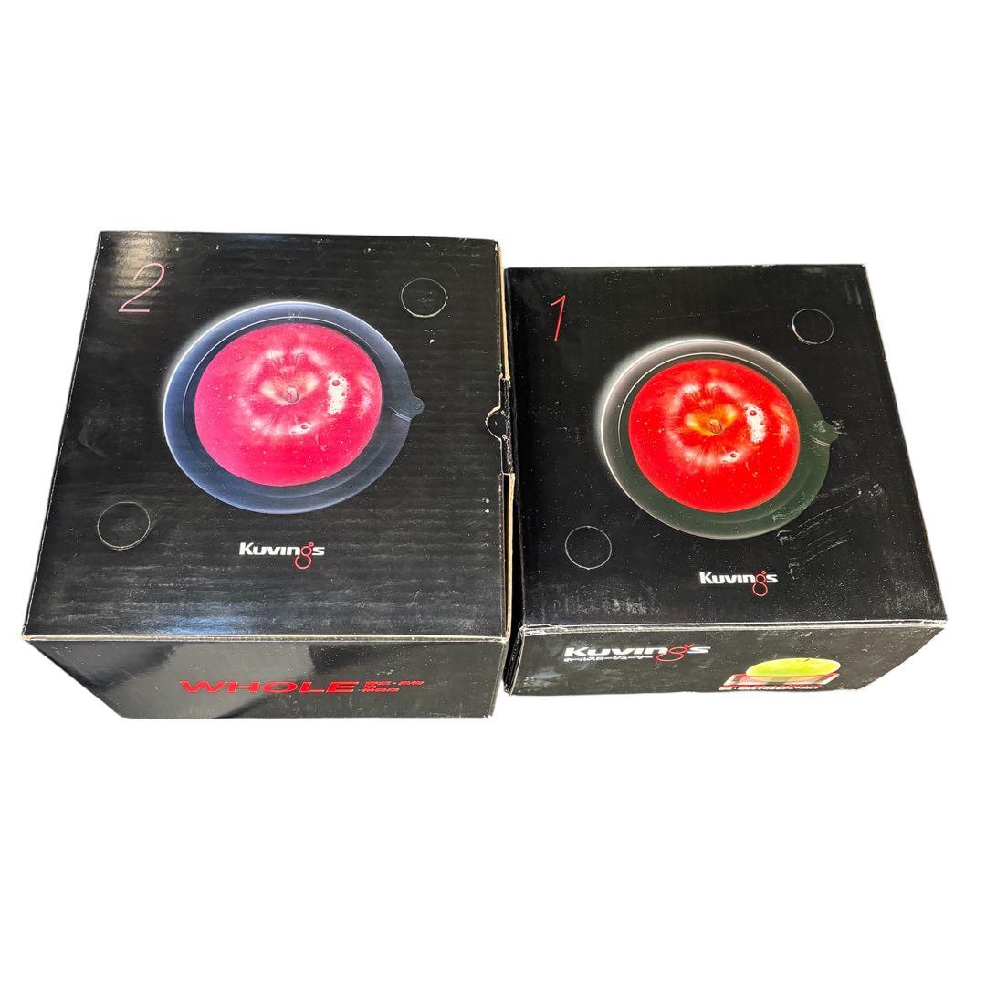 新品 未使用 KUVINGS ホールスロージューサー JSG-641M レッド