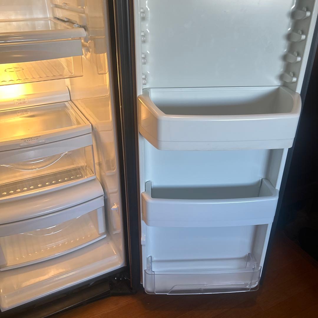 mabe マーベ　ステンレス冷蔵庫 両開き　MSM25GS/G 711L 送料込