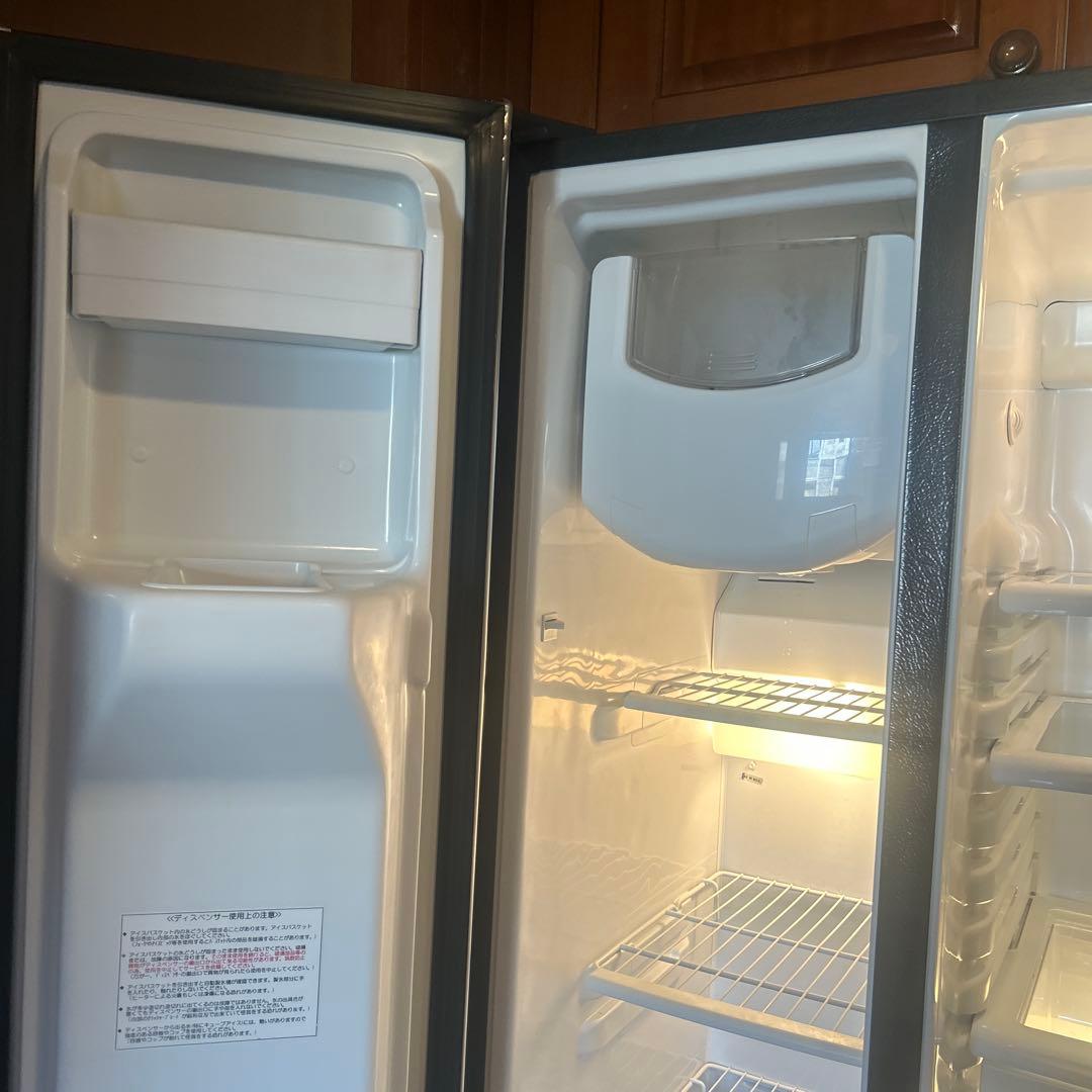 mabe マーベ　ステンレス冷蔵庫 両開き　MSM25GS/G 711L 送料込